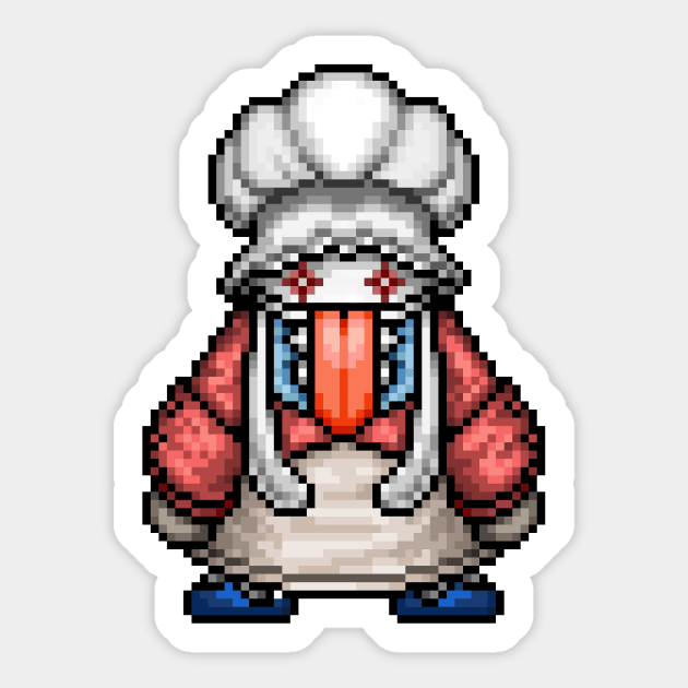 FF9 Quina Sticker by PixelKnight